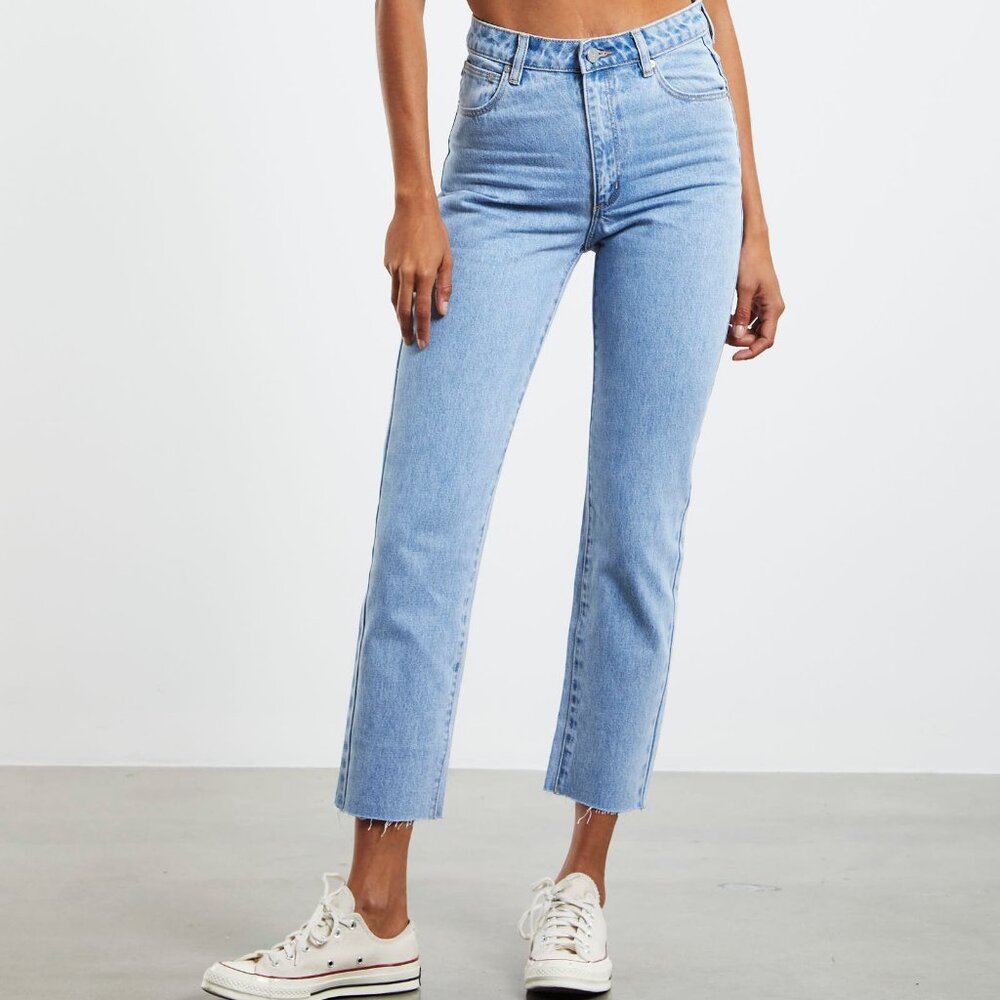 NWT Abrand Jeans 94 High Slim Jeans in Walk Away size 25